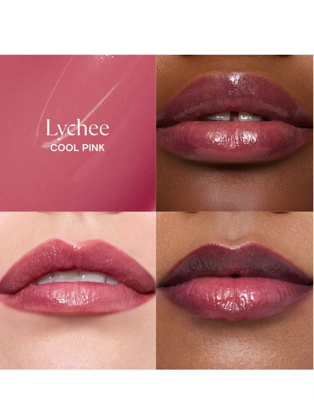 Kulfi Lassi Lips Staining Lipgloss Lipstick in Lychee BNIB